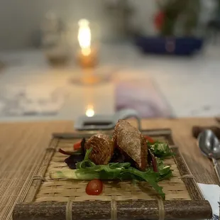 Tofu skin stuffed