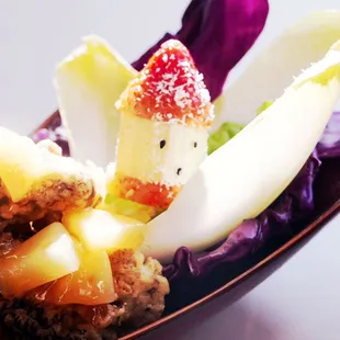 Aslan In The Sky: Lion&apos;s mane mushroom, pineapple, banana, strawberry, coconut powder