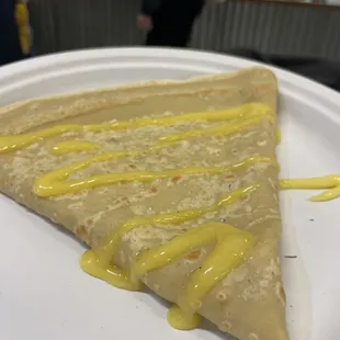 Lavendar Sugar &amp; Lemon Curd Crepe