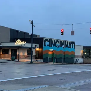 View from restaurant entrance