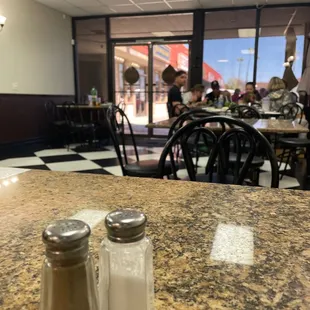 Inside of restaurant