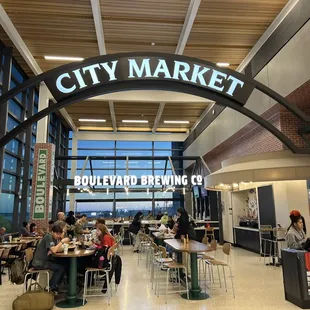 City market in the airport!