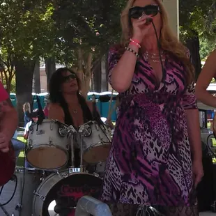 Cougrrz Rock.  These ladies covered-GnR, Heart,  Joan Jett, AC/DC, Madonna, Janet Jackson and Adele.  Great musicianship!