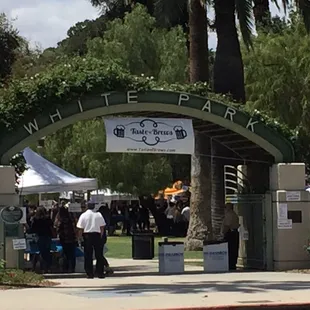 The entrance to the event. Can&apos;t wait!!