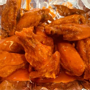 Wing Wednesday, traditional buffalo.   These are fried perfect, crispy and just a flavor explosion.
