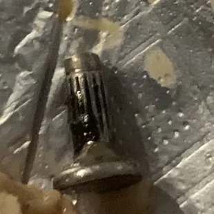 Screw found in my food