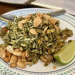 8. Tea Leaf Salad ~ $13.99