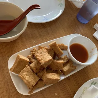 5. Fried White Tofu