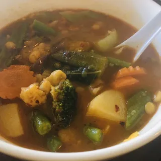 17. Chana Dal Mixed Vegetable Soup