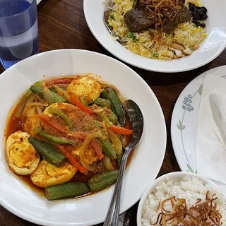 25. Okra Egg Curry