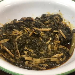46. Fried Sour Leaf( Chin Paung Kyaw)