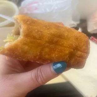 Huge egg rolls