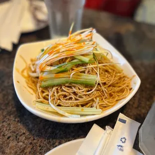 Cold noodles