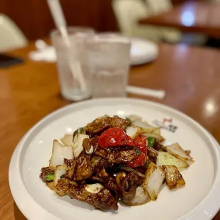 Beef in Hoisin Sauce