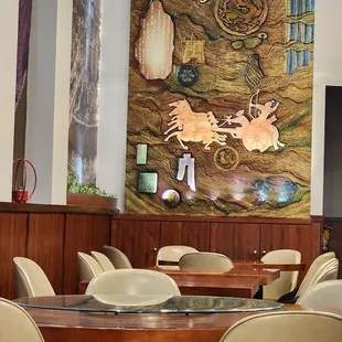 Corner of dining area.