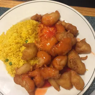 Sweet &amp; Sour Chicken (white Meat)