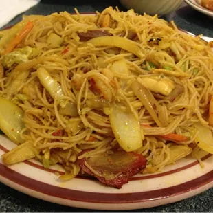 Singapore Style Rice Noodles
