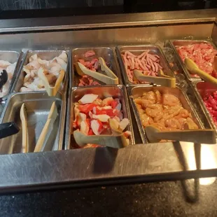 Stir fry choices