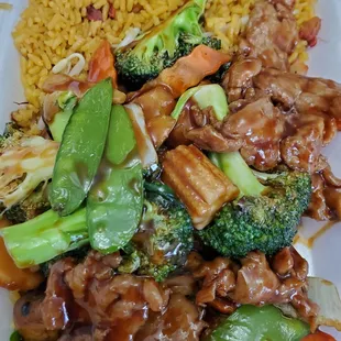 Beef &amp; Vegetables $5.99 Lunch Special