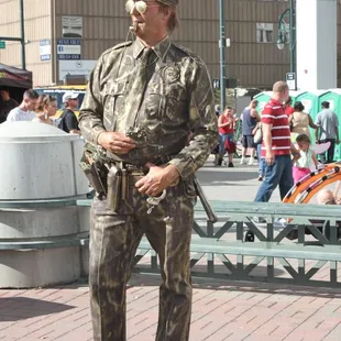 police statue guy?????