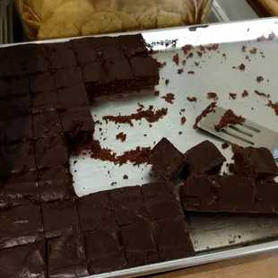 Texas sheet cake. Yummy!!