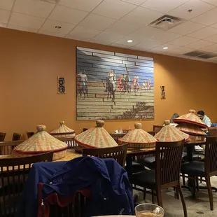 Tasteful decor.