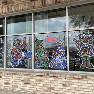 Outside graffiti