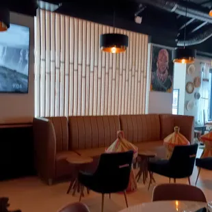 Some of the beautiful seating.