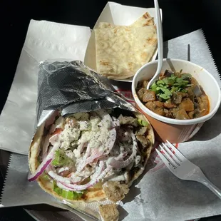 burritos and wraps, food