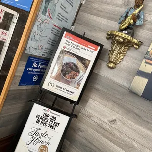 Inside of restaurant (November 2021)