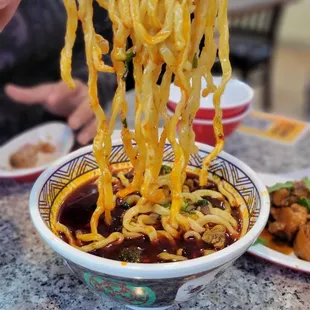 Fresh Noodles cooked al dente is always my preference