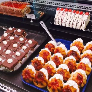 pastries and desserts