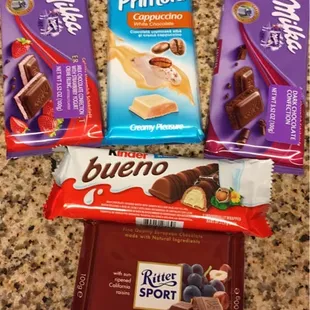 If u miss some Romanian chocolate u find it there ..