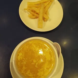 Egg drop soup, delicious