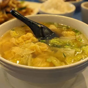 Wonton soup