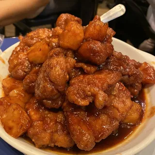 Sweet and Sour Pork Chop Hong Kong Style