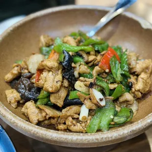 Stir Fried Pork with Chili Peppers