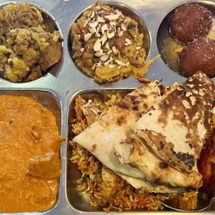 Thali Lunch special only 15 bucks!