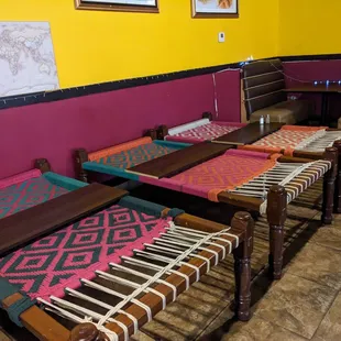 interesting sitting area