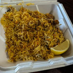 Chicken Biryani Wrap