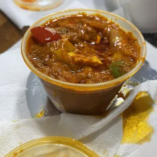 Paneer Kadahi it was too greasy for me to eat.