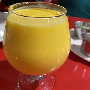 Mango Lassi...thick and delicious!