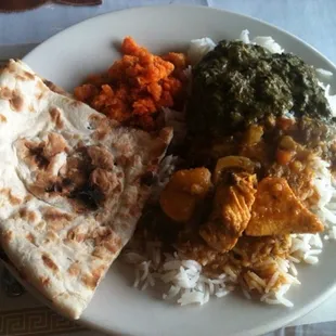 Best rice and Pita in town.