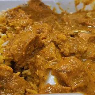 2x Butter Chicken over basmati rice