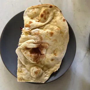 Butterless Naan