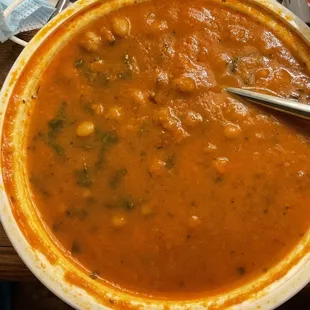 Chana masala without onion.