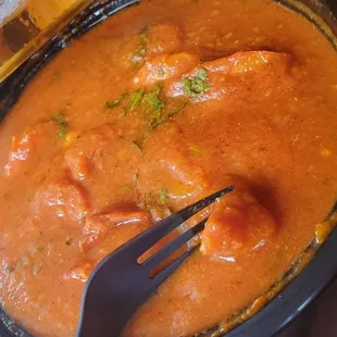 Shrimp curry