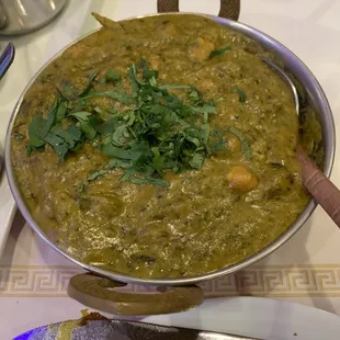 Chana Saag