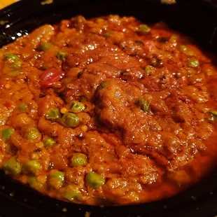 Bangan bhartha ($14). Had a strangely milky flavor. Maybe not vegan? Tasted terrible regardless. Also too oily.