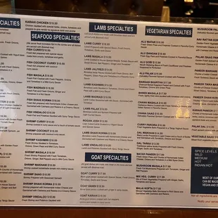 menu, sushi and sashimi
